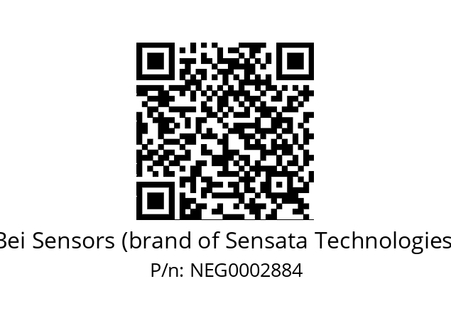   Bei Sensors (brand of Sensata Technologies) NEG0002884