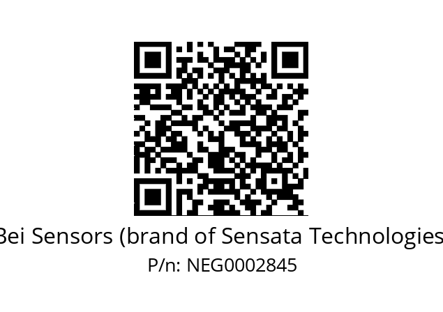   Bei Sensors (brand of Sensata Technologies) NEG0002845