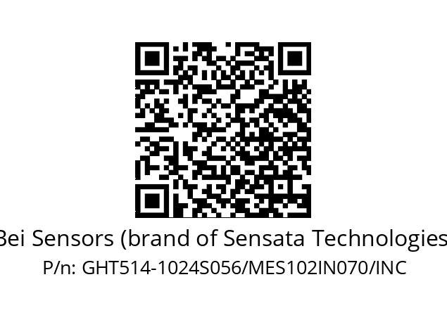   Bei Sensors (brand of Sensata Technologies) GHT514-1024S056/MES102IN070/INC