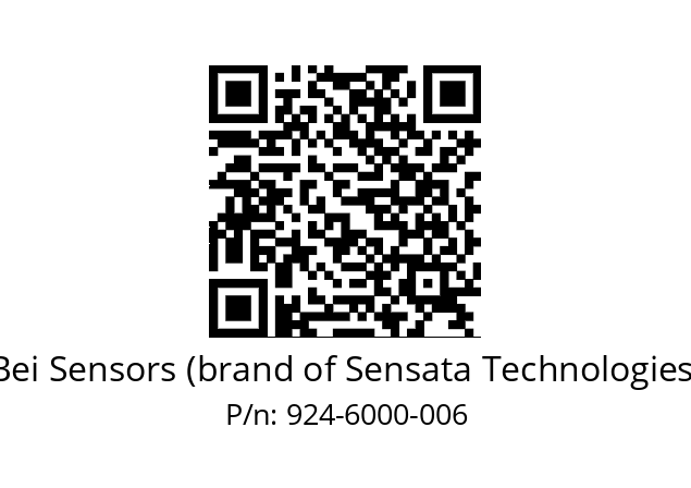   Bei Sensors (brand of Sensata Technologies) 924-6000-006