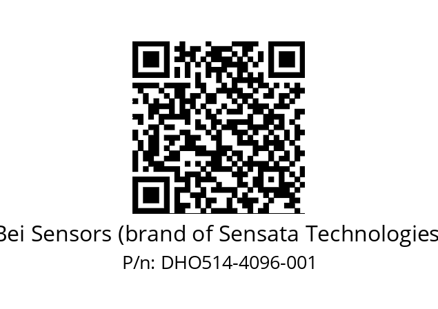  DHO5_14//2G29//04096//G6R//---- Bei Sensors (brand of Sensata Technologies) DHO514-4096-001