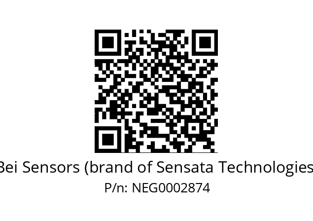   Bei Sensors (brand of Sensata Technologies) NEG0002874