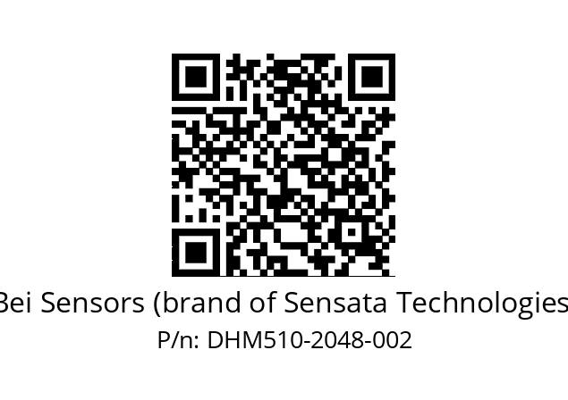  DHM5_10//RG29//02048//G6R// Bei Sensors (brand of Sensata Technologies) DHM510-2048-002