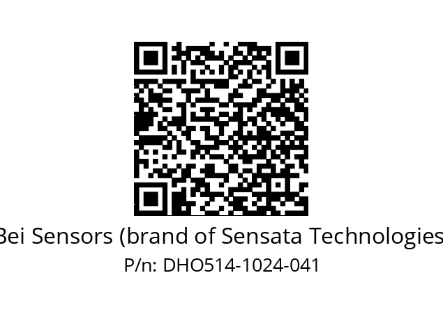  DHO5_14//RP59//01024//G8R//--DD-- Bei Sensors (brand of Sensata Technologies) DHO514-1024-041