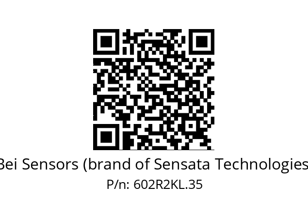   Bei Sensors (brand of Sensata Technologies) 602R2KL.35