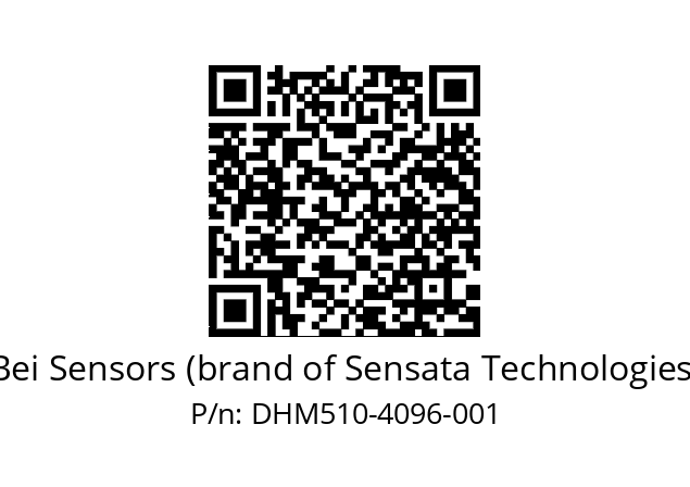 Encoder DHM5_10//RG59//04096//G6R// Bei Sensors (brand of Sensata Technologies) DHM510-4096-001