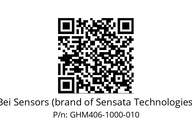  GHM4_06//5G59//01000//T1R020// Bei Sensors (brand of Sensata Technologies) GHM406-1000-010