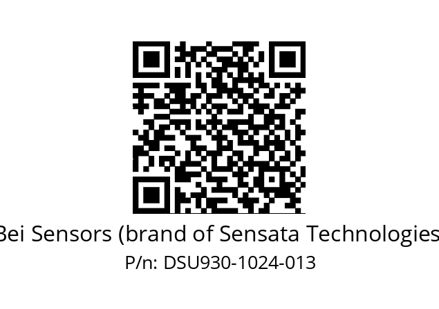  DSU9H30//5WTN//01024//G6R//--DW-- Bei Sensors (brand of Sensata Technologies) DSU930-1024-013