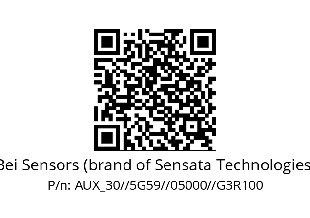   Bei Sensors (brand of Sensata Technologies) AUX_30//5G59//05000//G3R100