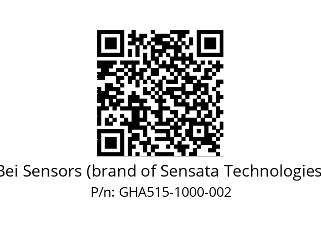   Bei Sensors (brand of Sensata Technologies) GHA515-1000-002