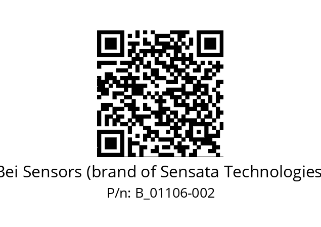   Bei Sensors (brand of Sensata Technologies) B_01106-002