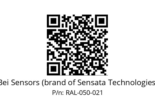  9416/055-8230/165-T6-050 Bei Sensors (brand of Sensata Technologies) RAL-050-021