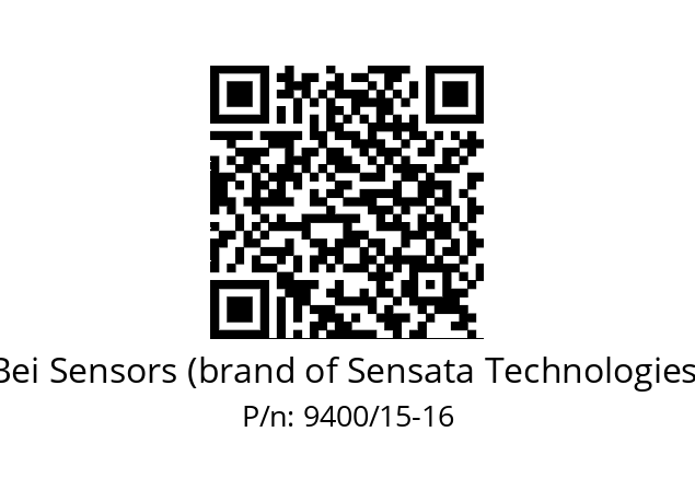  ACC. 15X16 LAM. SOUP. 9400 Bei Sensors (brand of Sensata Technologies) 9400/15-16