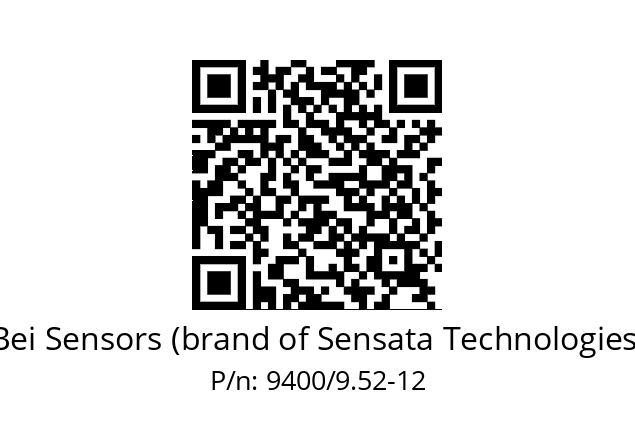  ACC. 09.52X12 LAMELLES SOUPLES 9400 Bei Sensors (brand of Sensata Technologies) 9400/9.52-12