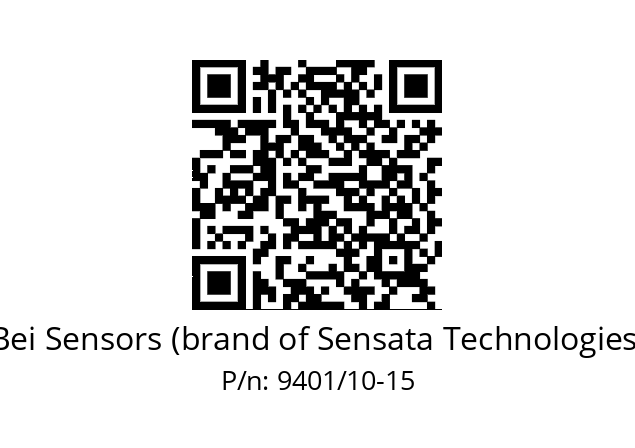  ACC. 10X15 RESSORT 9401 Bei Sensors (brand of Sensata Technologies) 9401/10-15