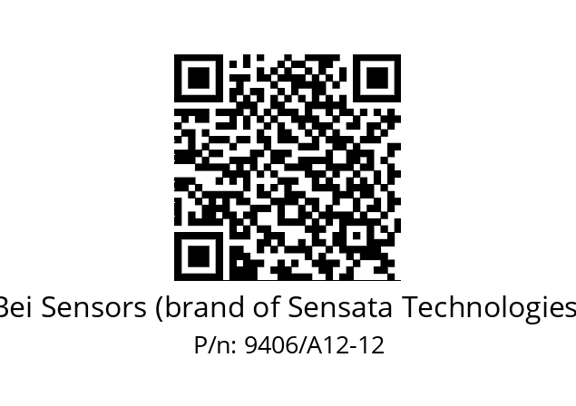  ACC. 12X12 FLEXIBLE ELASTOMERE Bei Sensors (brand of Sensata Technologies) 9406/A12-12