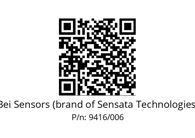  FICHE M23/F16 AH A SOUDER Bei Sensors (brand of Sensata Technologies) 9416/006