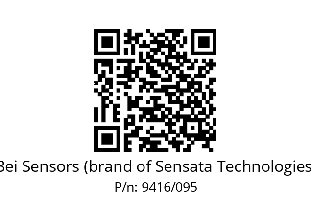  FICHE M12/F/5 CODE:A BLINDE Bei Sensors (brand of Sensata Technologies) 9416/095