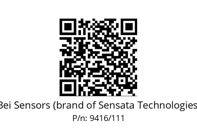  FICHE M12/F/8 BLINDE Bei Sensors (brand of Sensata Technologies) 9416/111