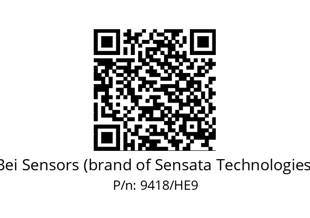  BAG. REDUC ISO PEEK HHU9/B9/8- Bei Sensors (brand of Sensata Technologies) 9418/HE9