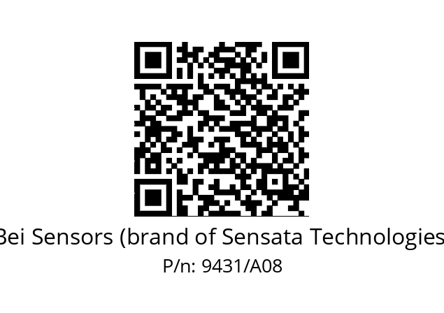  BAGUE DE REDUC ALU -HO508 Bei Sensors (brand of Sensata Technologies) 9431/A08