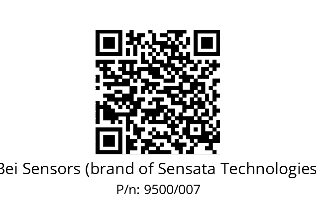  BRIDE COD90 D115 RD ALU Bei Sensors (brand of Sensata Technologies) 9500/007