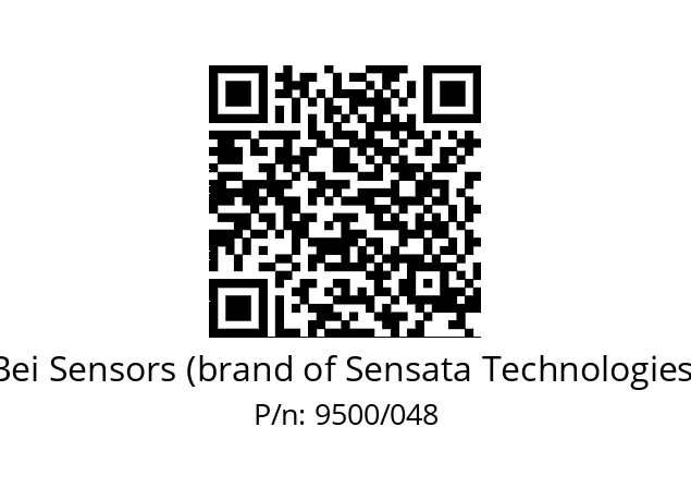  BRIDE D90 T90 RD ALU -HM9>-HT9 Bei Sensors (brand of Sensata Technologies) 9500/048