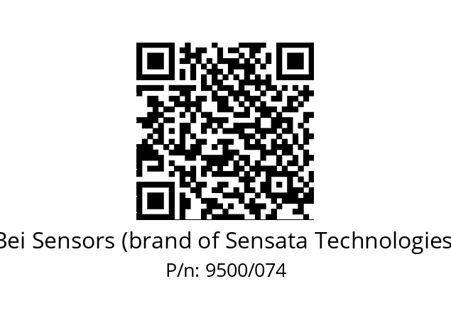  BRIDE  T58 RD SYNC. ALU HM5 Bei Sensors (brand of Sensata Technologies) 9500/074