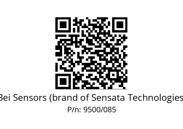  BRIDE  T63,5 CARR INOX MXM5 Bei Sensors (brand of Sensata Technologies) 9500/085