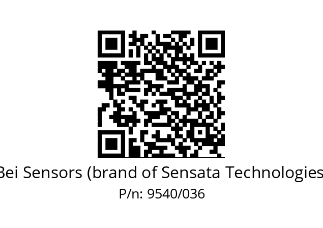   Bei Sensors (brand of Sensata Technologies) 9540/036