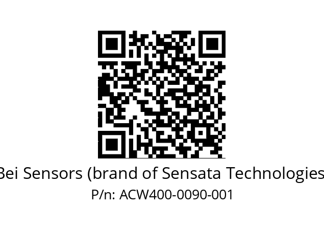  ACW4_00//3L11//00090//L3R020// Bei Sensors (brand of Sensata Technologies) ACW400-0090-001