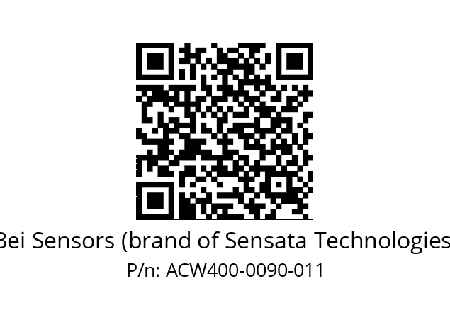  ACW4_00//5L21//00090//L3R010// Bei Sensors (brand of Sensata Technologies) ACW400-0090-011