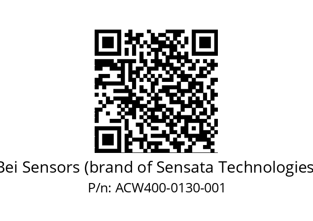  ACW4_00//5L21//00130//L3R050// Bei Sensors (brand of Sensata Technologies) ACW400-0130-001