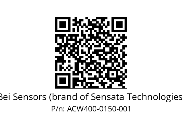  ACW4_00//2LM1//00150//L3R020// Bei Sensors (brand of Sensata Technologies) ACW400-0150-001