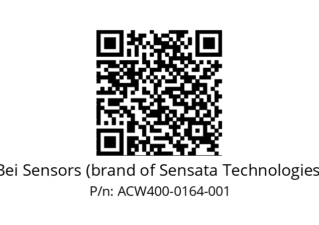  ACW4_00//3L11//00164//L3R020// Bei Sensors (brand of Sensata Technologies) ACW400-0164-001