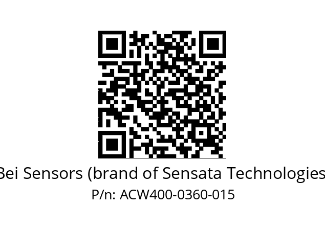  ACW4_00//2LM2//00360//L3R020// Bei Sensors (brand of Sensata Technologies) ACW400-0360-015