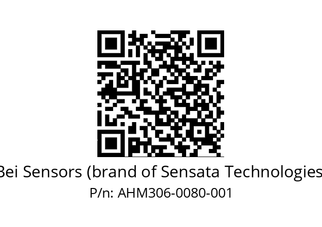  AHM3_06//3L31//00080//L3D050// Bei Sensors (brand of Sensata Technologies) AHM306-0080-001