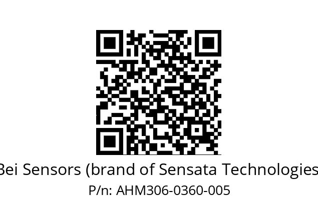  AHM3_06//3L32//00360//L3D020// Bei Sensors (brand of Sensata Technologies) AHM306-0360-005