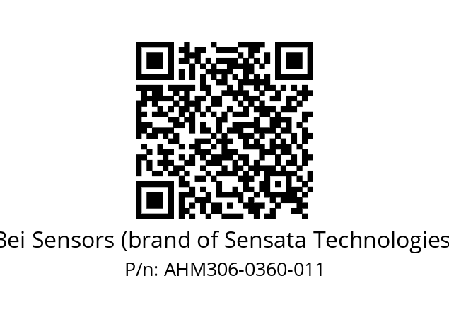  AHM3_06//3L11//00360//L3D010// Bei Sensors (brand of Sensata Technologies) AHM306-0360-011