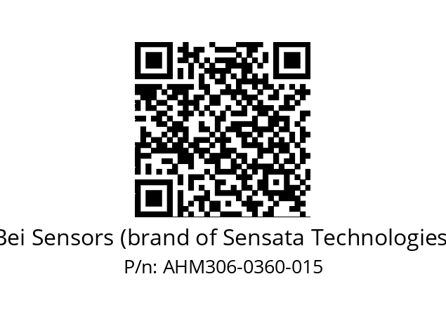  AHM3_06//3L32//00360//L3A020// Bei Sensors (brand of Sensata Technologies) AHM306-0360-015