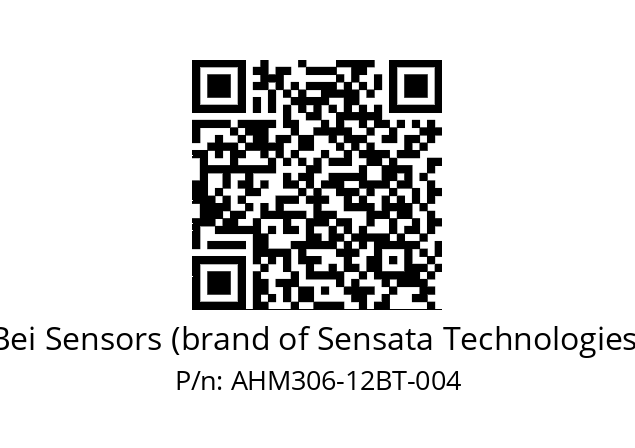  AHM3_06//PBBB//12//BBD003// Bei Sensors (brand of Sensata Technologies) AHM306-12BT-004