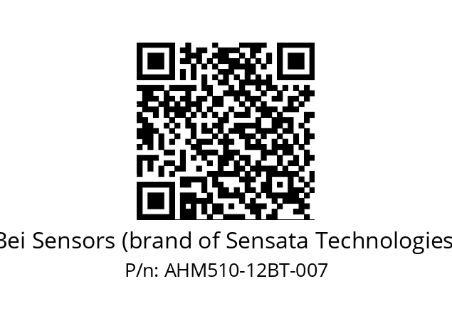  AHM5_10//PBBB//12//BCR// Bei Sensors (brand of Sensata Technologies) AHM510-12BT-007