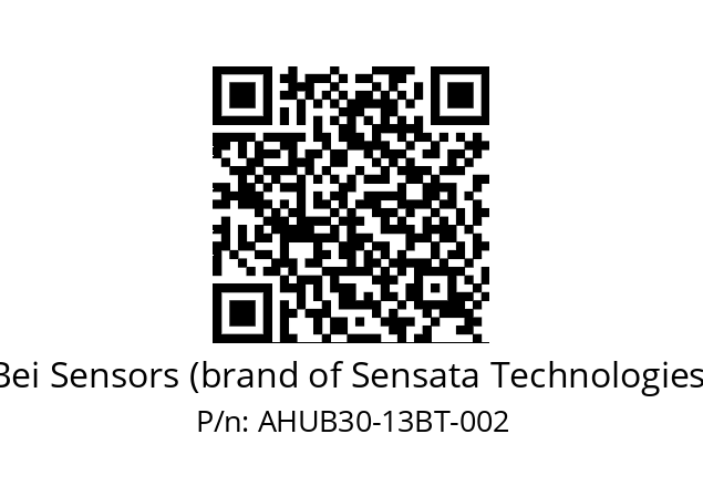  AHUB_30//PSSB//13//SXR//--B2-- Bei Sensors (brand of Sensata Technologies) AHUB30-13BT-002