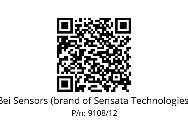  ROUE DE MES. POLY. LIS. DEV. 200MM ALES. 12MM Bei Sensors (brand of Sensata Technologies) 9108/12