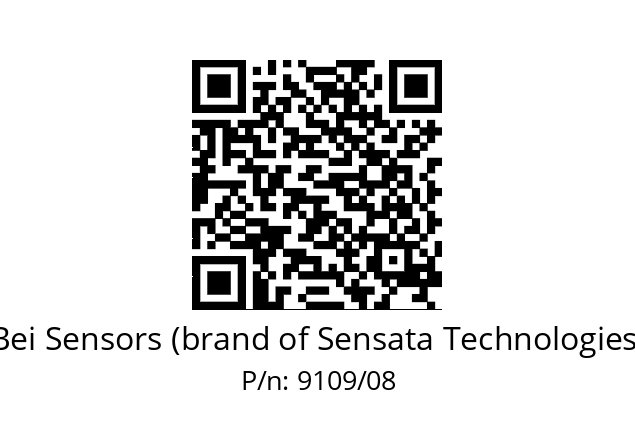  ROUE DE MES. CAOU. NOP. DEV. 200MM ALES. 08MM Bei Sensors (brand of Sensata Technologies) 9109/08