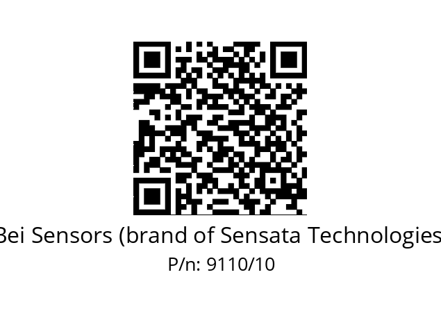  ROUE DE MES. ALUM. MOL. DEV. 200MM ALES. 10MM Bei Sensors (brand of Sensata Technologies) 9110/10