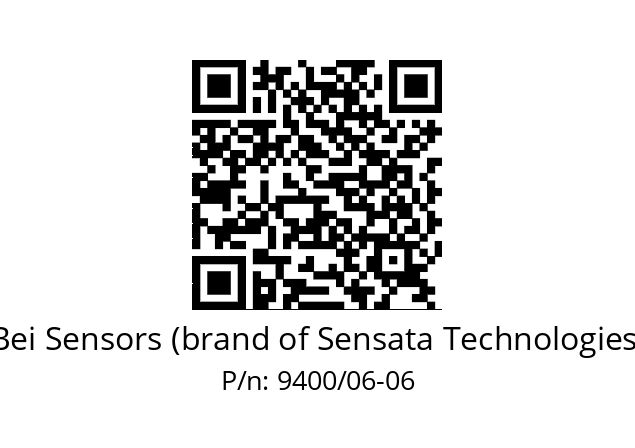  ACC. 06X06 LAM. SOUP. 9400 Bei Sensors (brand of Sensata Technologies) 9400/06-06