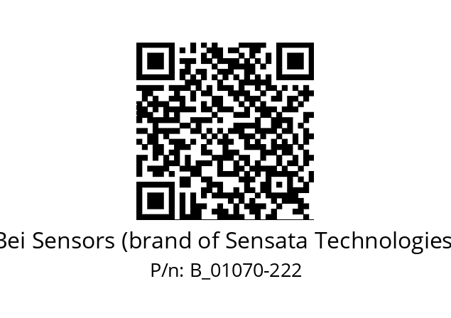  XHS35F-50-R1-SS-500-ABZC-28V/V-SM18 Bei Sensors (brand of Sensata Technologies) B_01070-222