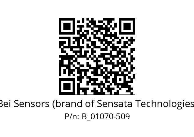  XHS35F-100-R2-SS-100-ABZC-28V/V-SM18 Bei Sensors (brand of Sensata Technologies) B_01070-509