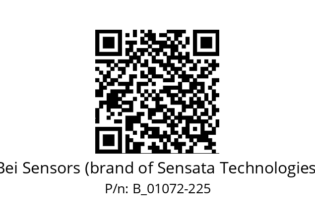  XHS25F-75-R2-SS-360-ABZC-28V/V-SCS18 Bei Sensors (brand of Sensata Technologies) B_01072-225